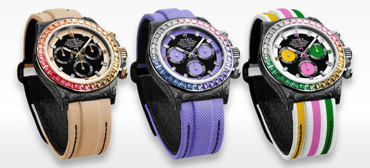 DiW Rolex Daytona "RAINBOW" Series | DiW Blog | WORLDTIMER