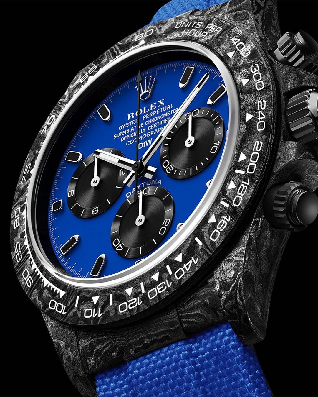 NTPT 碳纖 DiW 勞力士 地通拿 MIAMI BLUE | WORLDTIMER