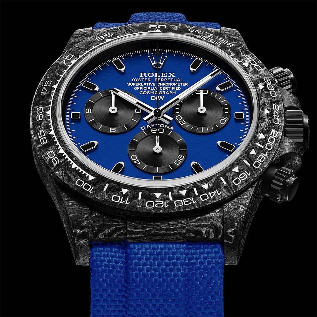 NTPT 碳纖 DiW 勞力士 地通拿 MIAMI BLUE | WORLDTIMER