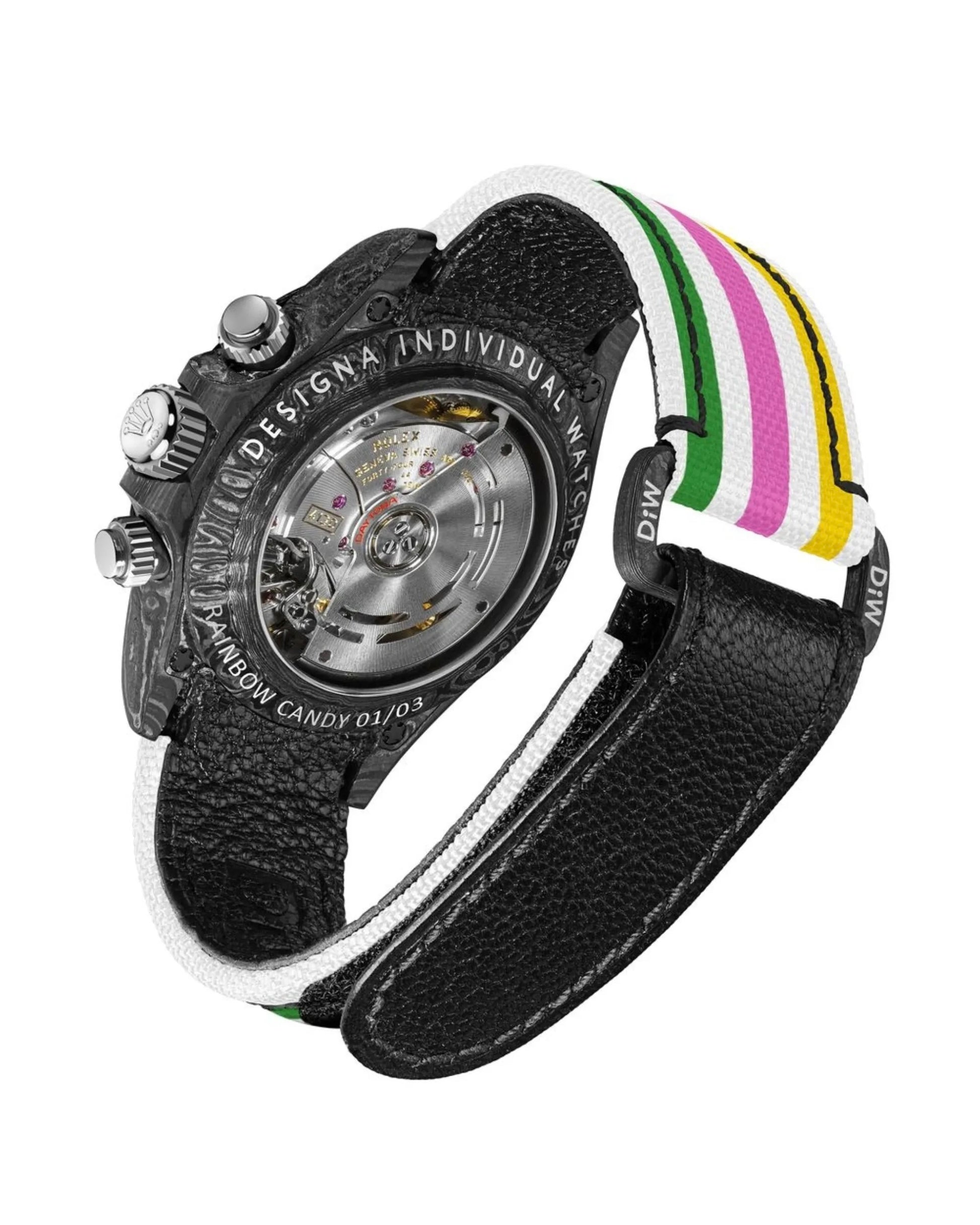 Rolex DiW Daytona RAINBOW CANDY 勞力士 地通拿 DiW | WORLDTIMER