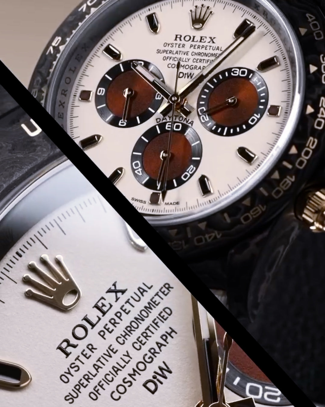 Rolex DiW Daytona DESERT EAGLE CARBON 碳纤 劳力士迪通拿 | WORLDTIMER