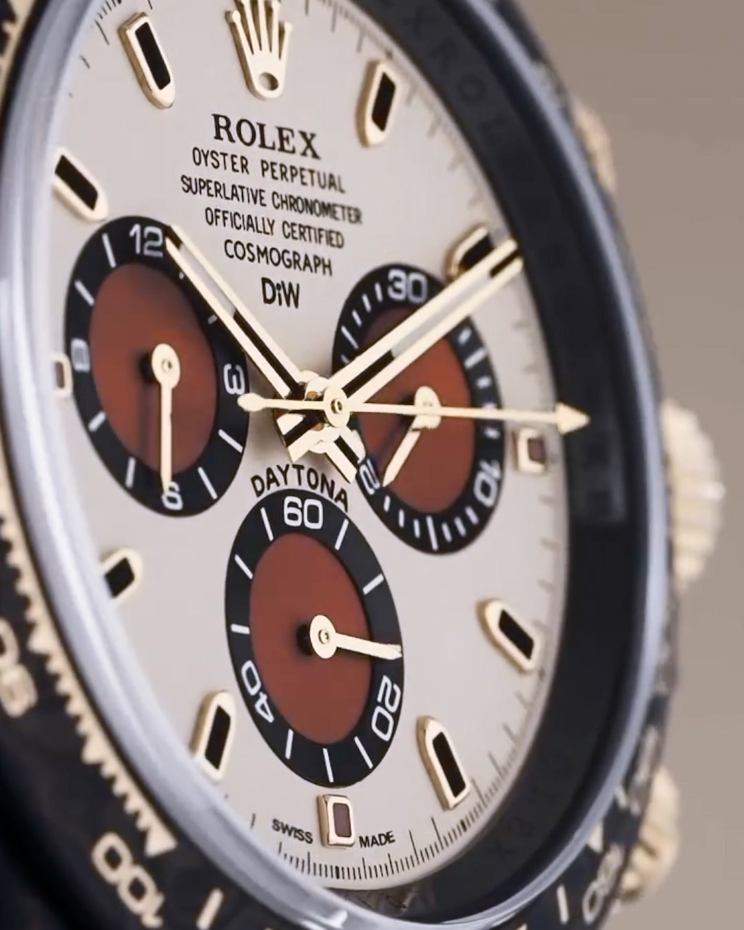 Rolex DiW Daytona DESERT EAGLE CARBON 劳力士 碳纤迪通拿 | WORLDTIMER