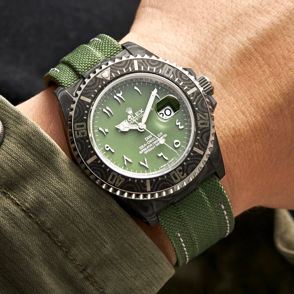 NTPT 碳纖 DiW 勞力士 海使型 HUNTER ARABIC | WORLDTIMER
