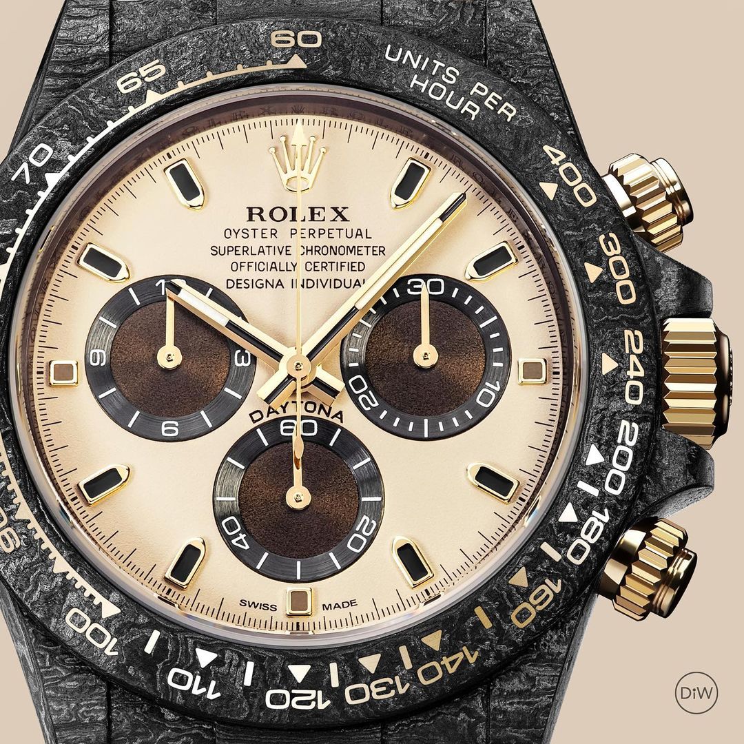 Rolex DiW Daytona DESERT EAGLE CARBON 碳纤 劳力士迪通拿 | WORLDTIMER