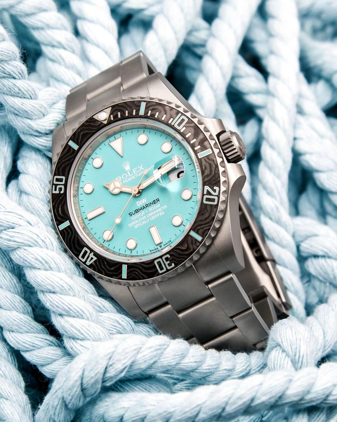 Rolex DiW Submariner AQUAMARINE 勞力士 水鬼 | WORLDTIMER