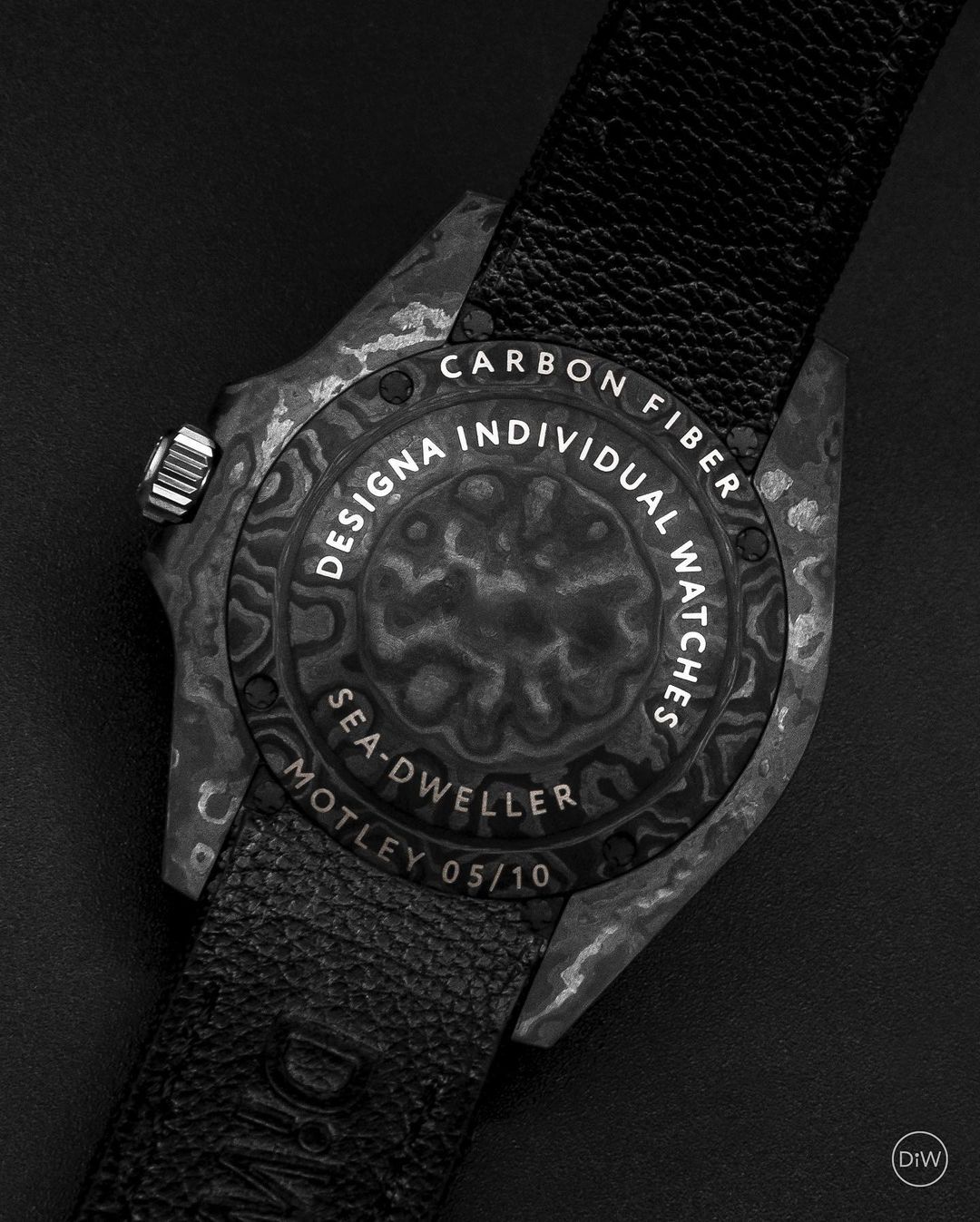 NTPT Carbon DiW Rolex Sea Dweller MOTLEY | WORLDTIMER