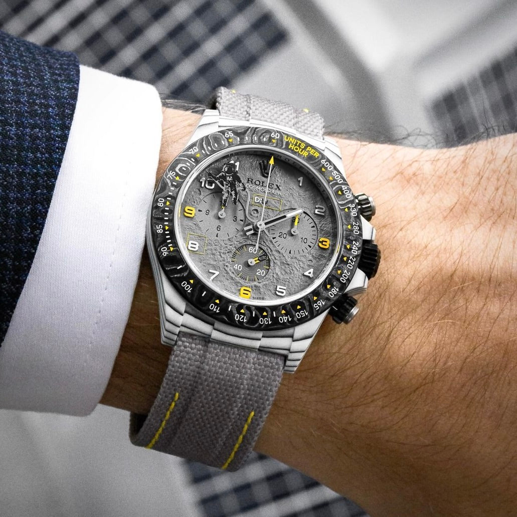 DiW Rolex Daytona "SPACE MISSION" In Quartz Fiber | WORLDTIMER