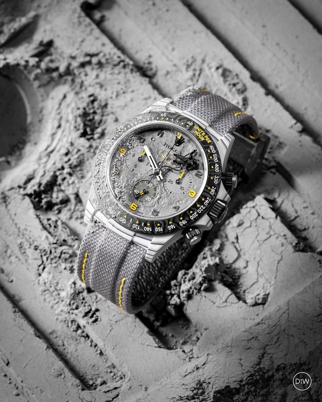 DiW Rolex Daytona "SPACE MISSION" In Quartz Fiber | WORLDTIMER