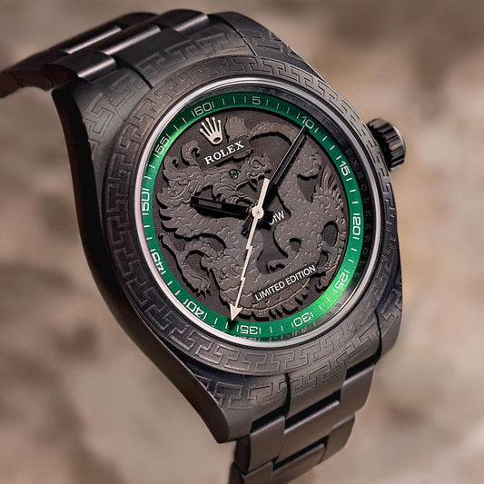 DiW Rolex Milgauss DRAGON 116400GV Rolex 116400 龍年特別版 | WORLDTIMER