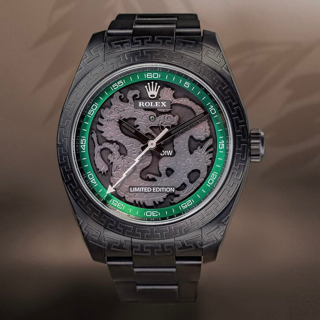 DiW Rolex Milgauss DRAGON 116400GV Rolex 116400 龍年特別版 | WORLDTIMER