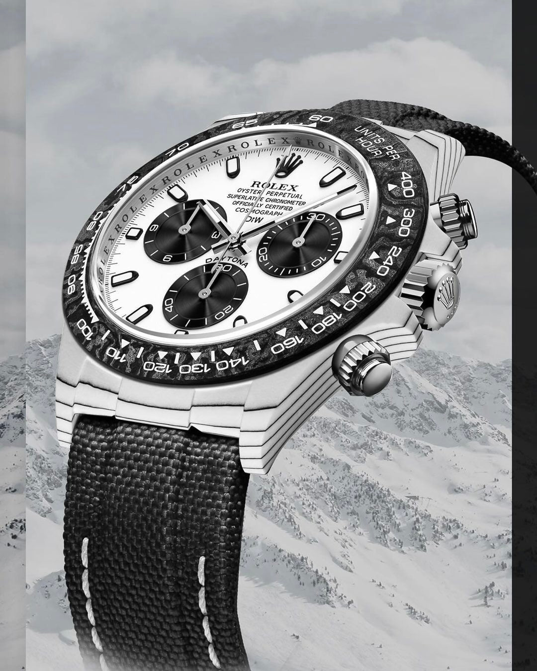 Rolex DiW Daytona IRBIS 41mm In Quartz Fiber 41毫米勞力士地通拿 | WORLDTIMER