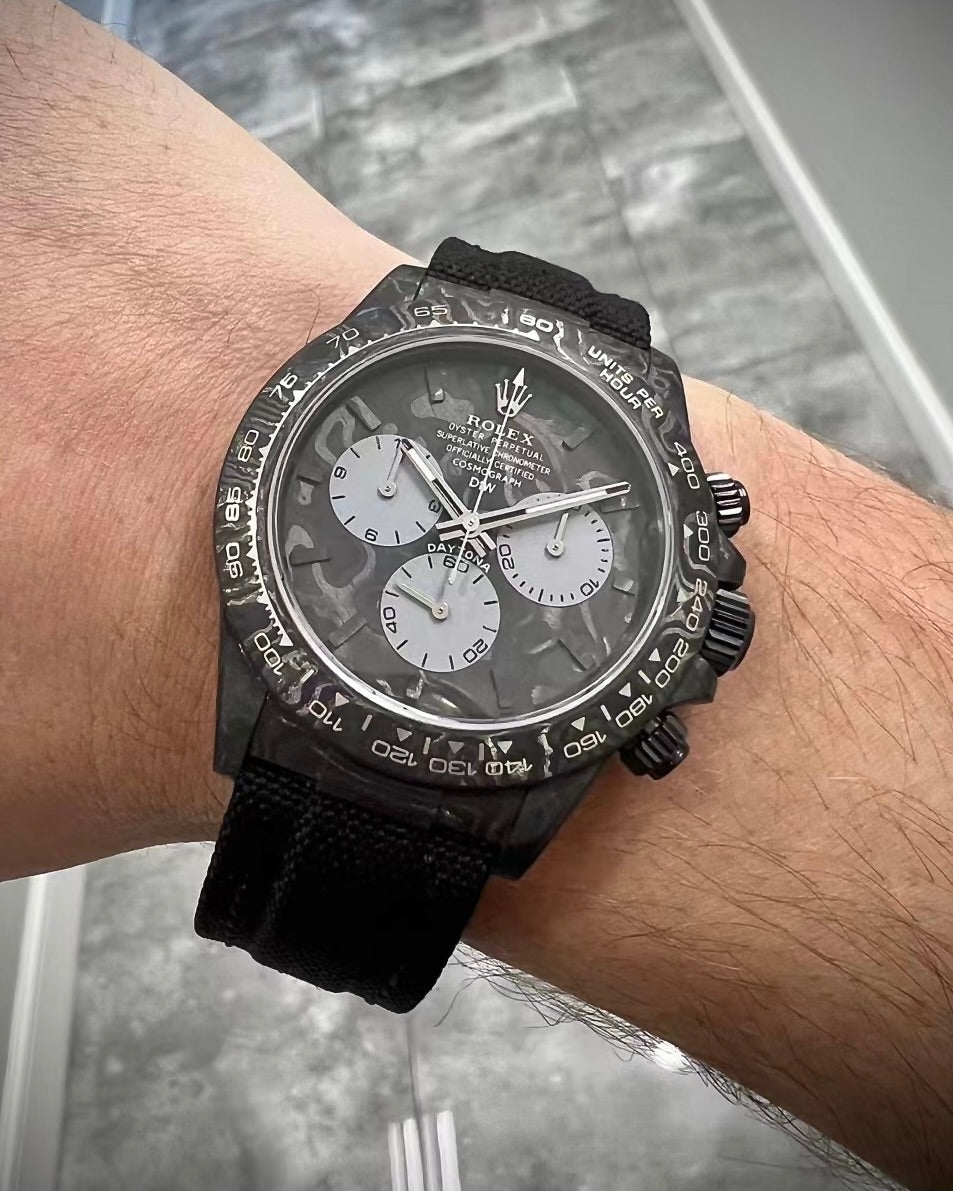 Rolex DiW Daytona ALL CARBON GRAPHITE 勞力士 地通拿 | WORLDTIMER