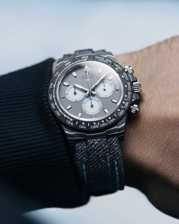 Rolex DiW Daytona CarboQuartz GHOST RACER - 極速賽道風尚：DiW 勞力士 地通拿 幽靈版 | WORLDTIMER