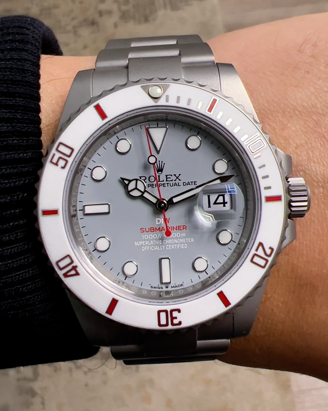 DiW Rolex Submariner GLACIAL 劳力士水鬼 | WORLDTIMER