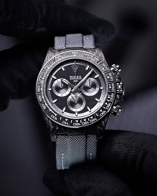 UNIQUE DiW Rolex Carbon Daytona NOVA 勞力士diw碳纖維地通拿 | WORLDTIMER