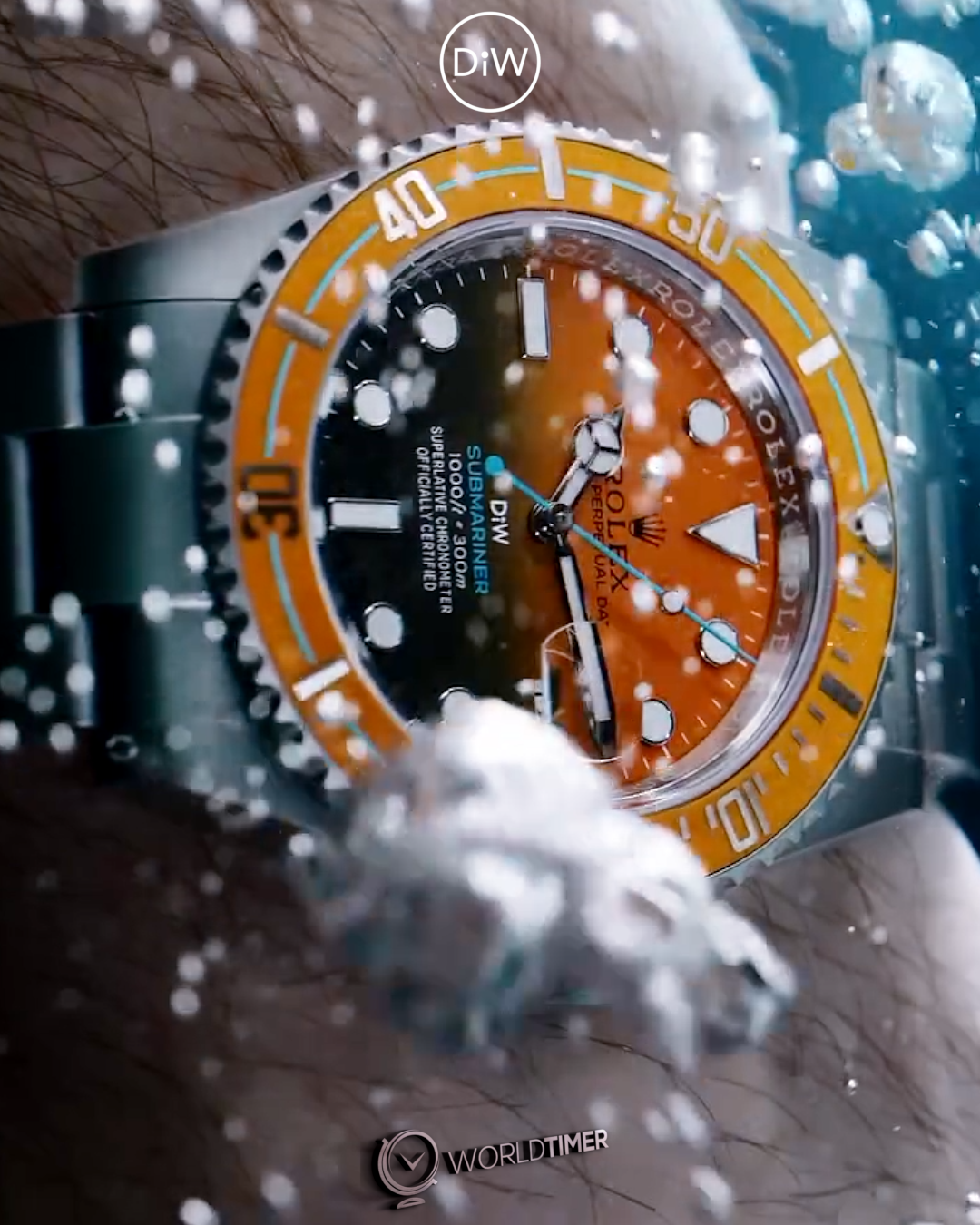 勞力士 DiW 水鬼 PERSIMMON Rolex Submariner | WORLDTIMER