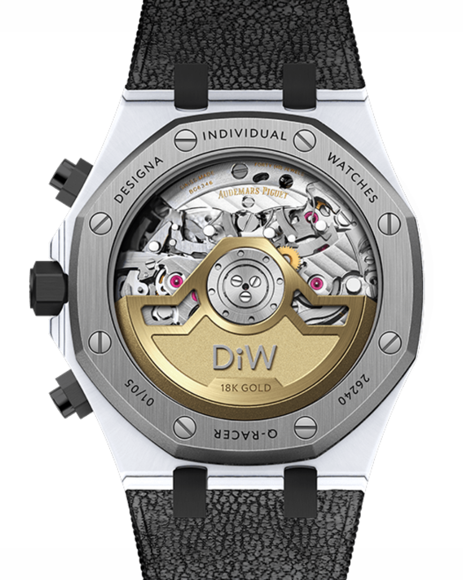 AP Royal Oak Chronograph 26240 DiW Q-RACER CarboQuartz DiW 碳纖維 愛彼皇家橡樹計時碼錶 26240 | WORLDTIMER