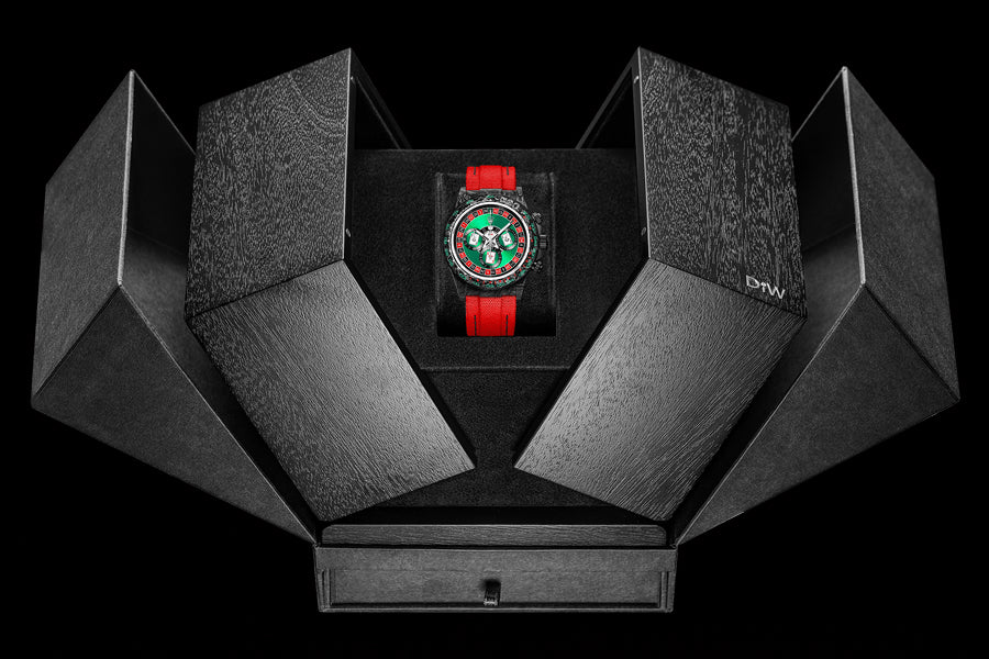 DiW Rolex Daytona LUCKY PLAYER CASINO 41mm 勞力士 碳纖地通拿 | WORLDTIMER