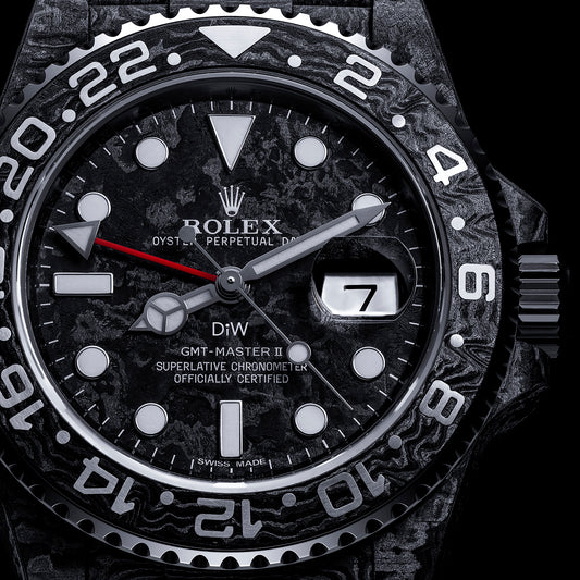 NTPT Carbon DiW Rolex GMT Master II ALL BLACK 勞力士 格林尼治型II | WORLDTIMER