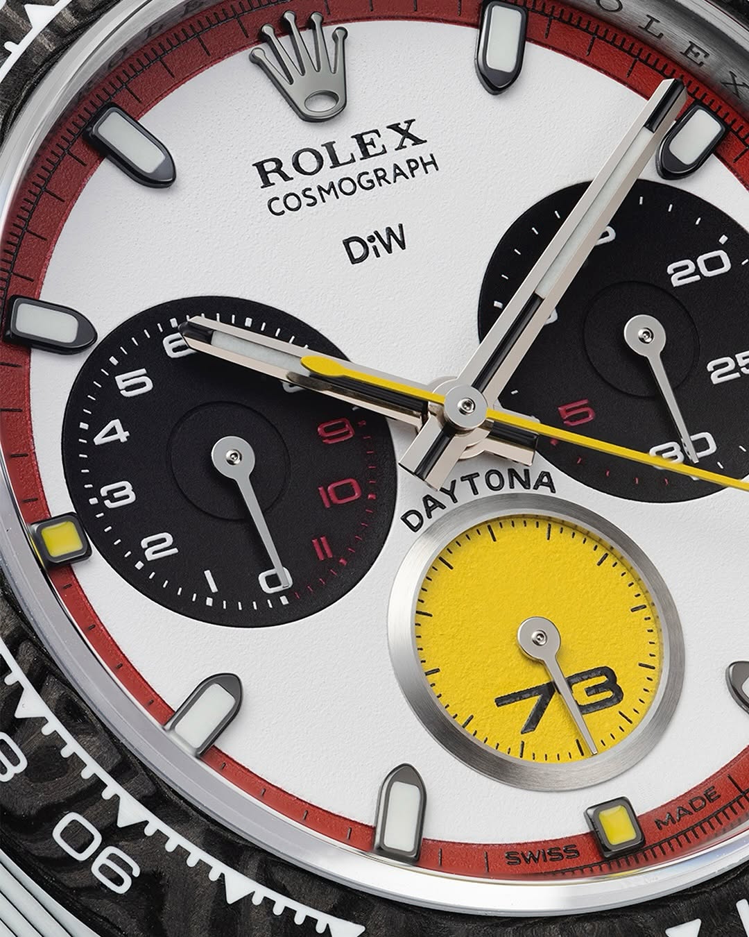 Ferrari Edition RT Rolex DiW Daytona 獨一無二勞力士 DiW地通拿 | WORLDTIMER