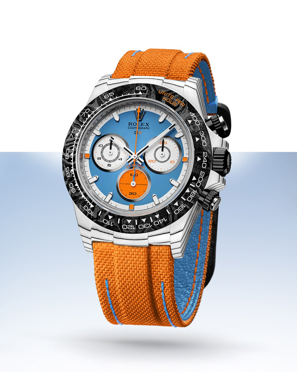 CarboQuartz DiW Rolex Daytona VELOCE | 以精確和優雅重新定義時的 勞力士地通拿 | WORLDTIMER