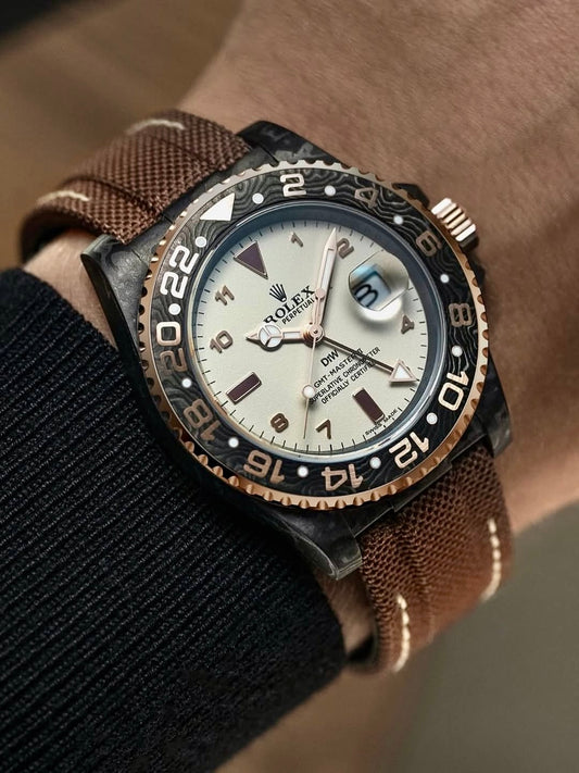 Rolex NTPT 碳纖 DiW 勞力士 格林尼治型 "GMT DE EVEROSE" Rolex GMT Master 2 | WORLDTIMER
