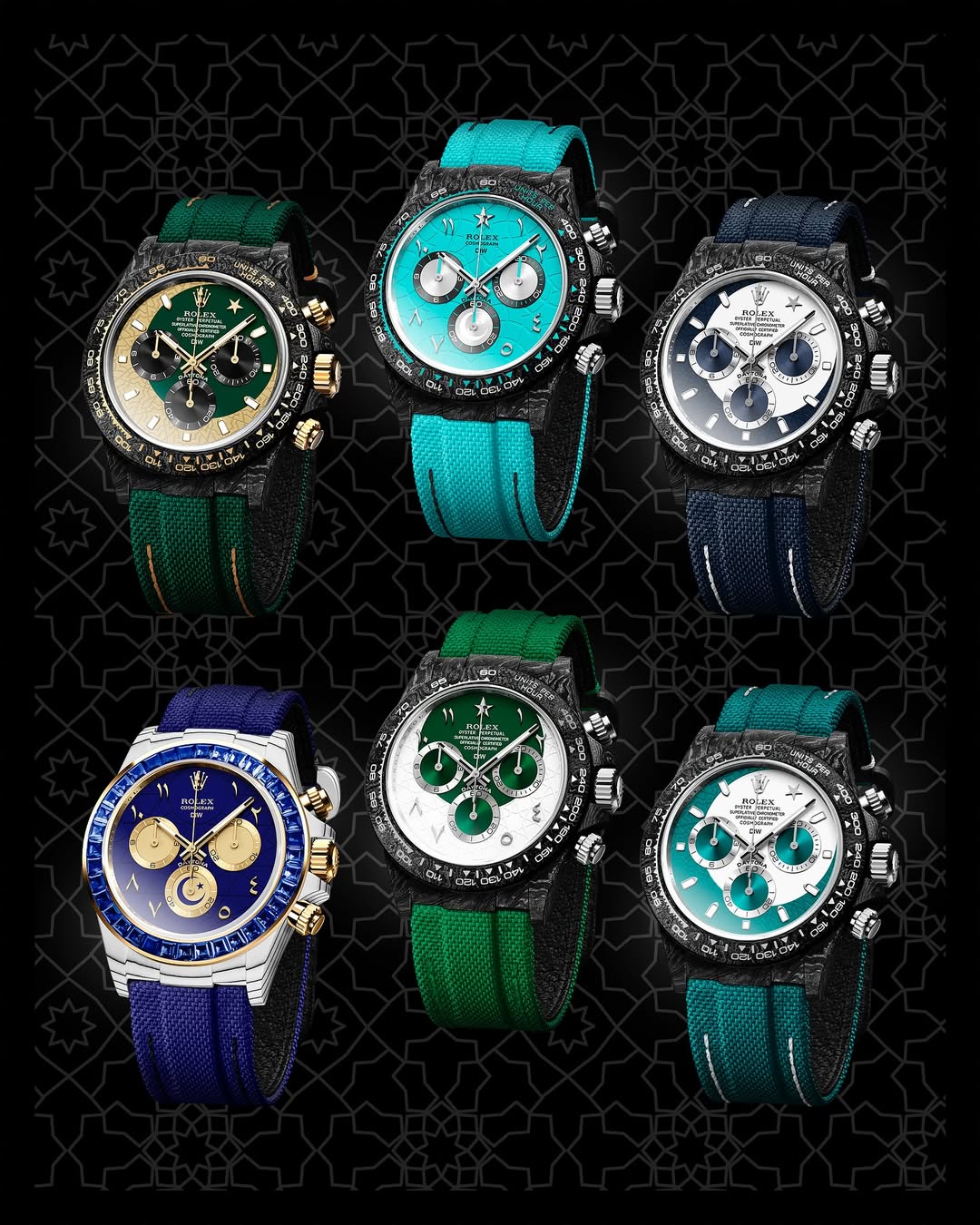 NTPT Carbon Fiber DiW Rolex Daytona RAMADAN 勞力士DiW 碳纖維地通拿 | WORLDTIMER