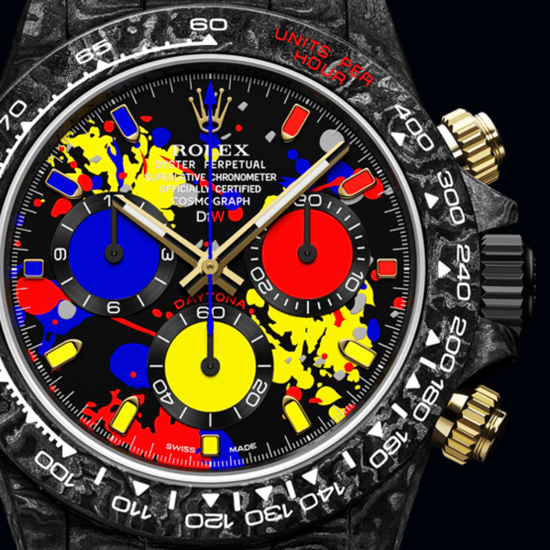 NTPT 碳纖 DiW 勞力士 地通拿 MOTLEY 3D Rolex Daytona Carbon | WORLDTIMER