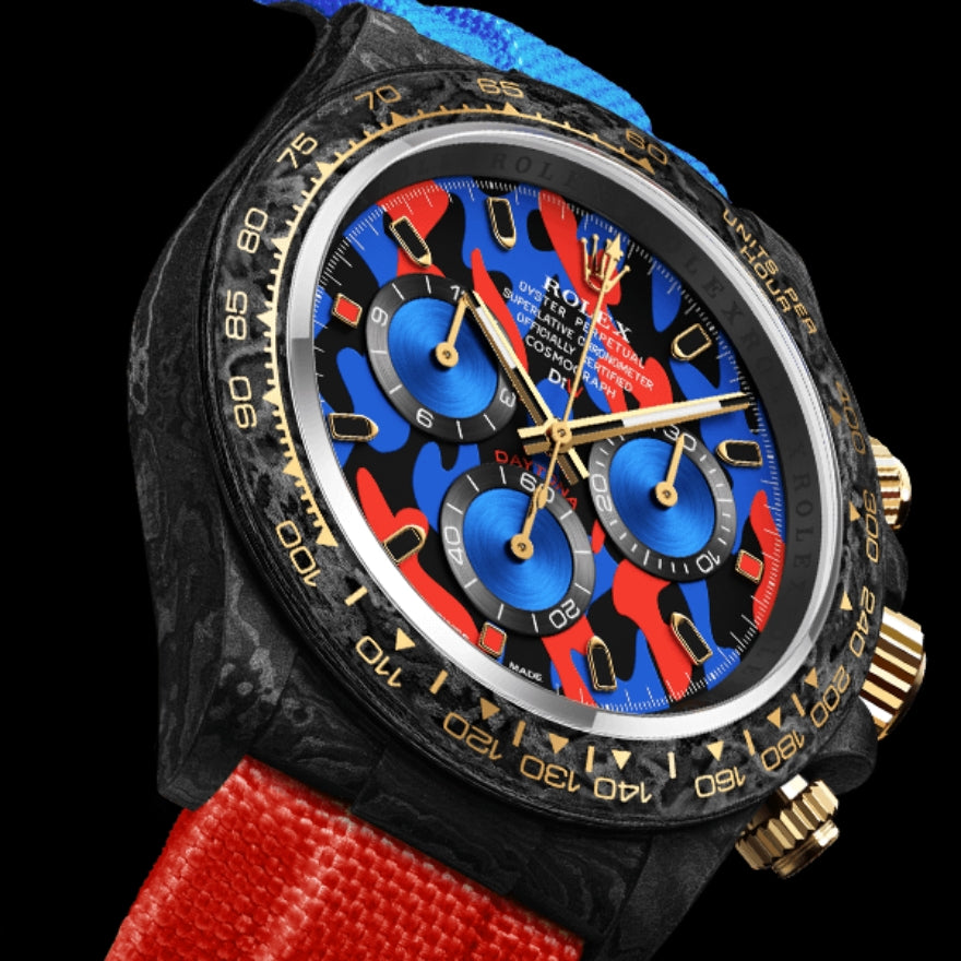 DiW Rolex Daytona 41mm MILITARY RED 劳力士 迪通拿 41毫米 | WORLDTIMER