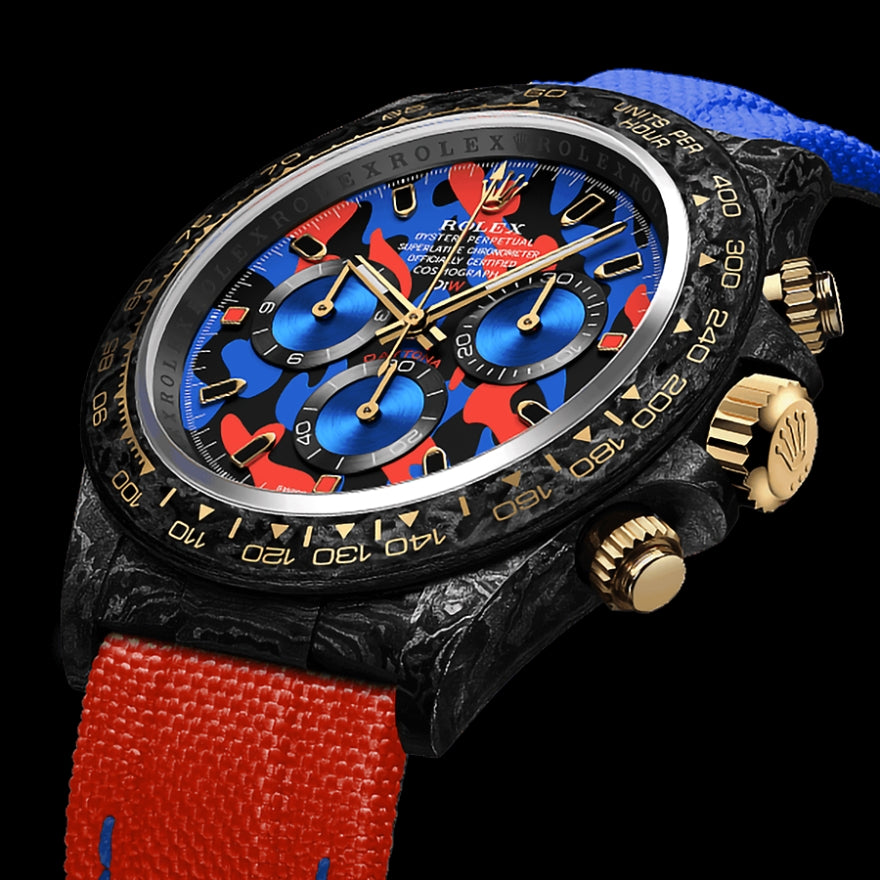 DiW Rolex Daytona 41mm MILITARY RED 劳力士 迪通拿 41毫米 | WORLDTIMER