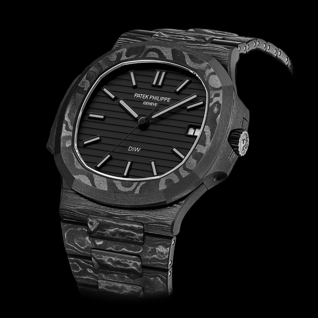百達翡麗 金鷹5711 DiW Black Grail ALL CARBON BLACK Nautilus Patek 5711 | WORLDTIMER