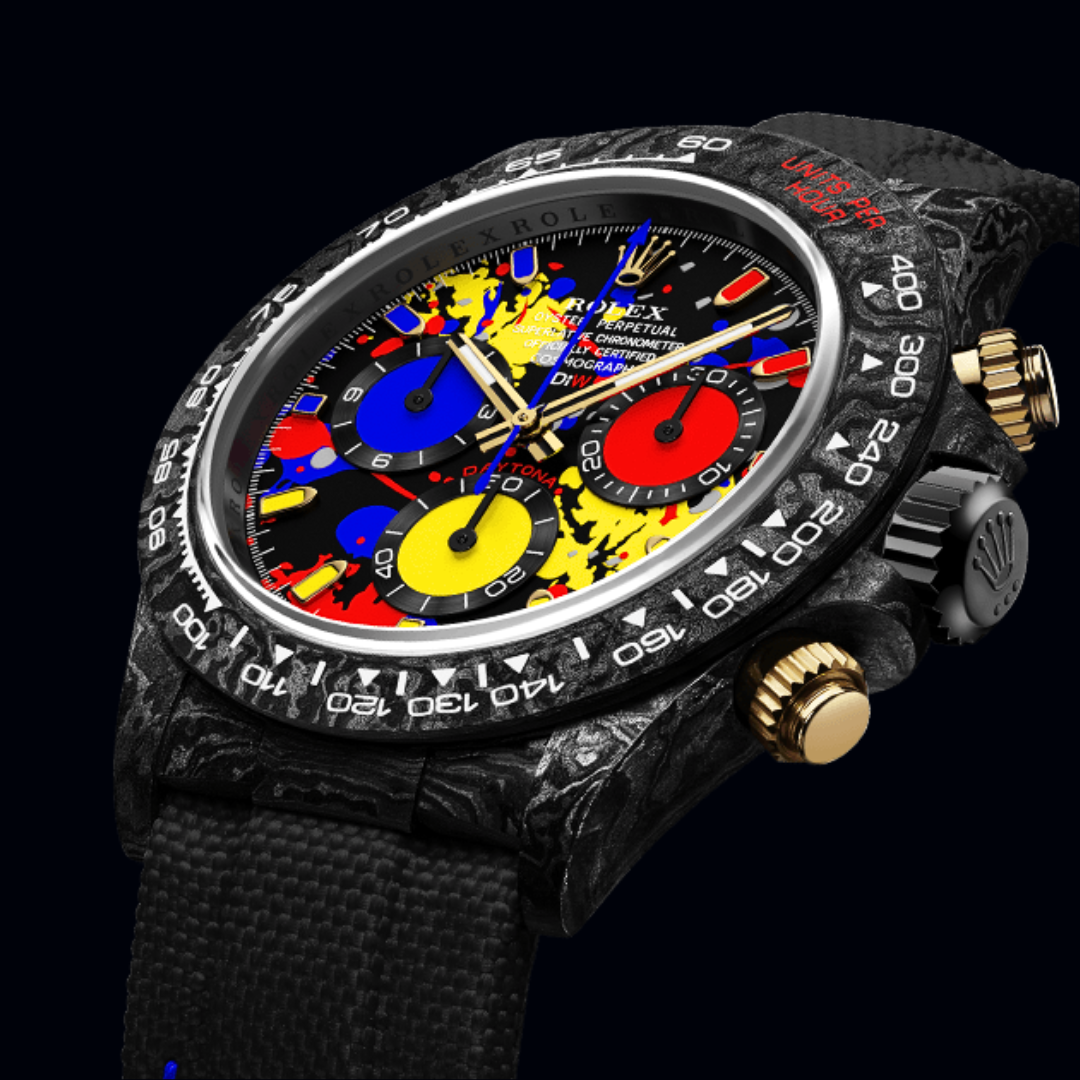 DiW Rolex Carbon Daytona MOTLEY 3D | WORLDTIMER