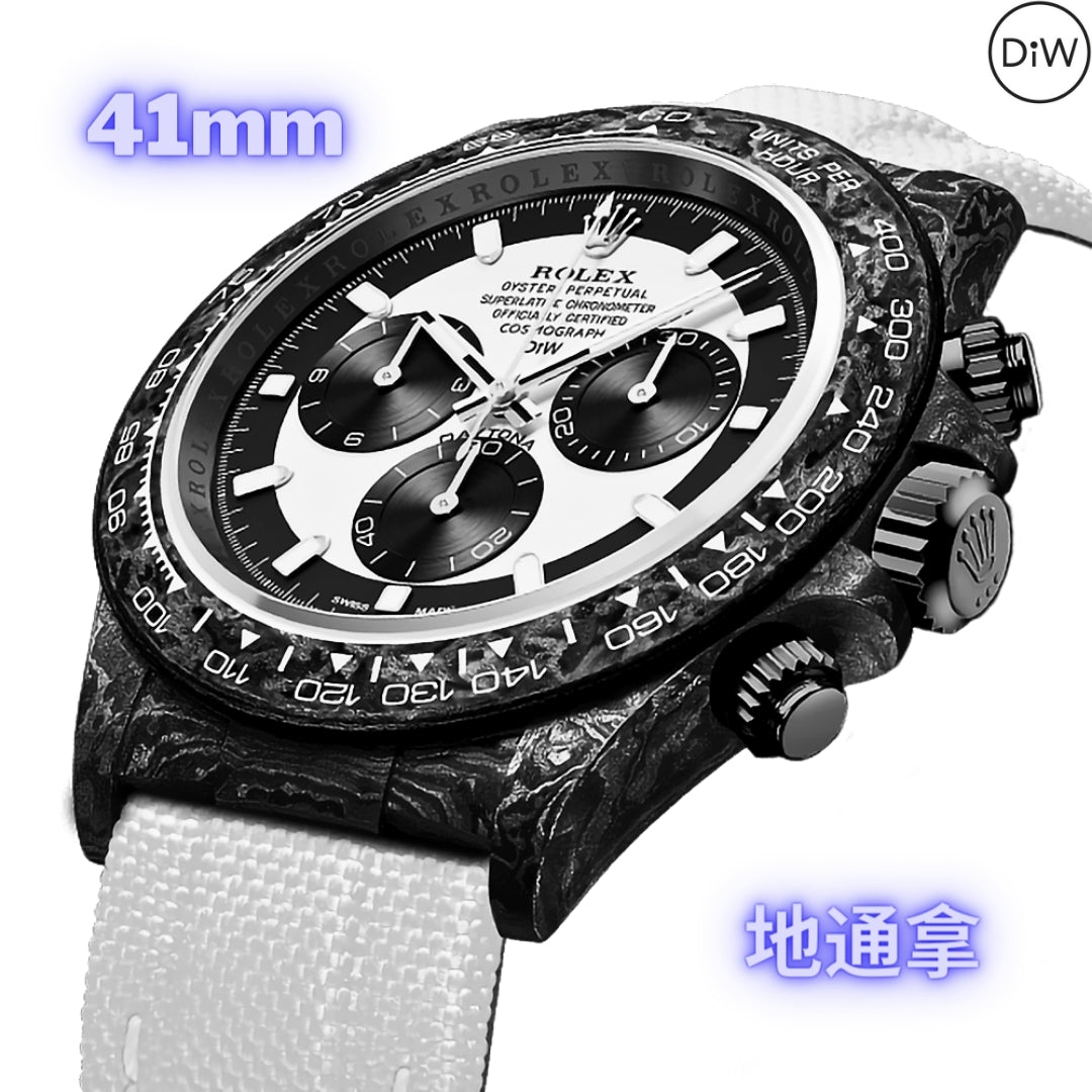 NTPT Carbon Rolex DiW Daytona CREAM 41mm 勞力士 地通拿 41毫米 | WORLDTIMER