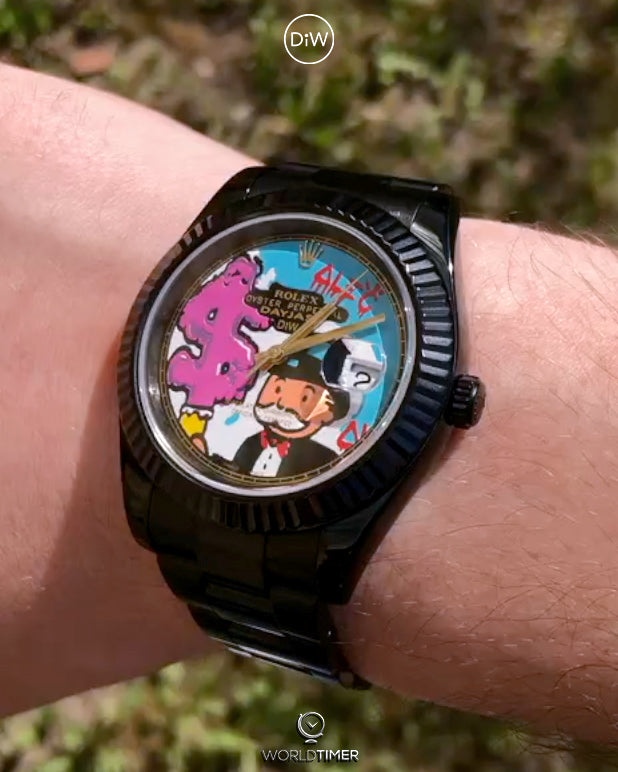 DiW Rolex Datejust ALEC MONOPOLY Rolex Custom Watch 勞力士手錶 |  WORLDTIMER