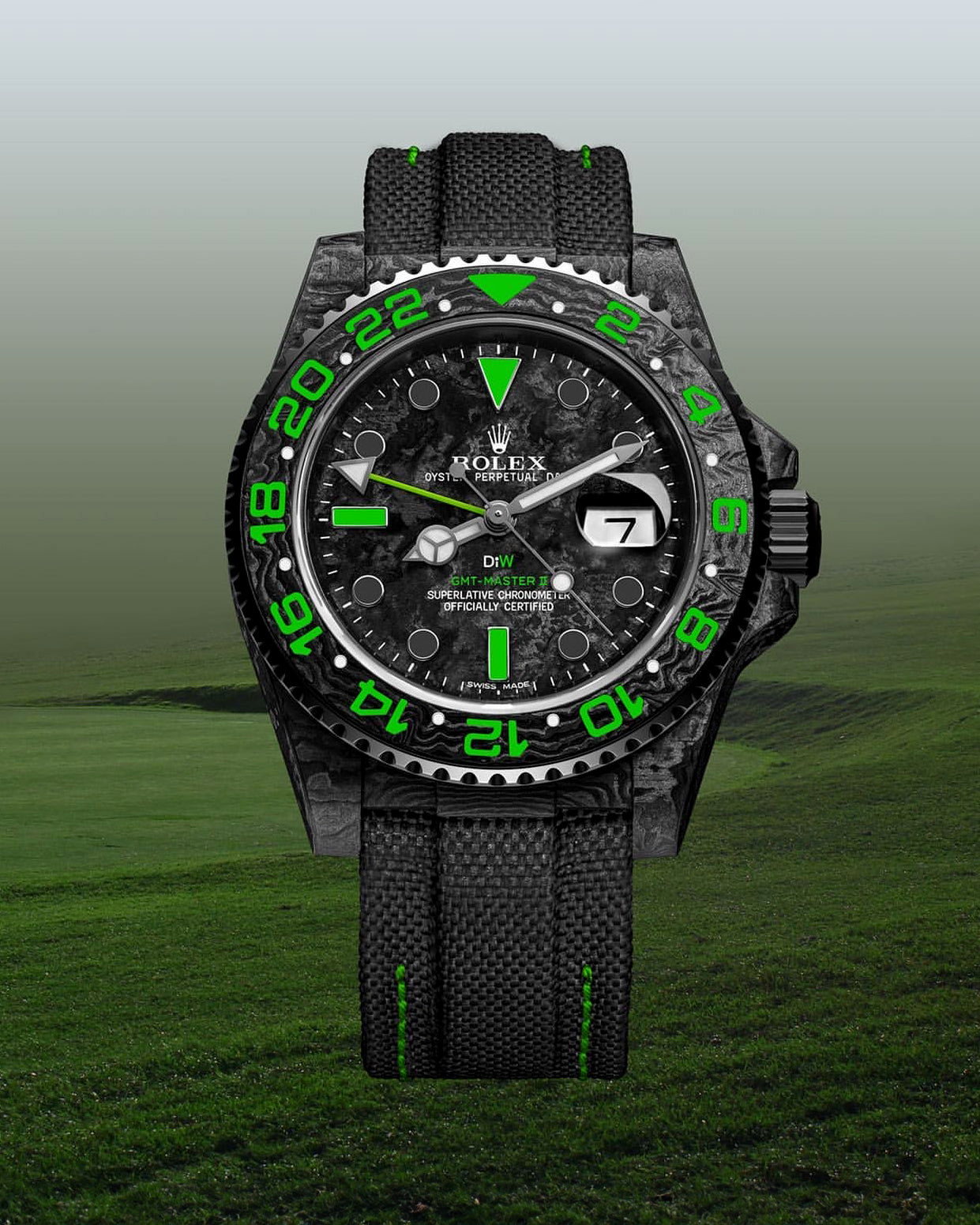 NTPT Carbon DiW Rolex GMT Master STINGER 碳纖 勞力士 格林尼治型II | WORLDTIMER