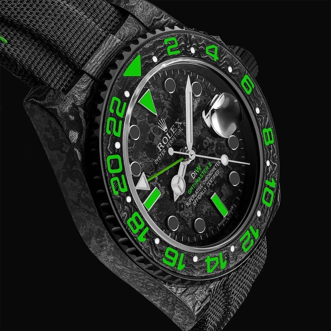 NTPT Carbon DiW Rolex GMT Master STINGER 碳纖 勞力士 格林尼治型II | WORLDTIMER