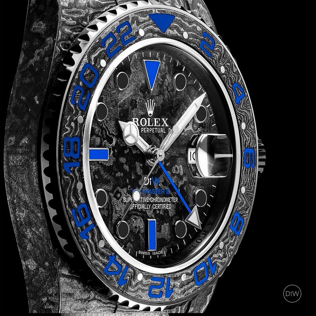 NTPT Carbon Rolex GMT Master ELECTRO 勞力士 格林尼治型 DiW | WORLDTIMER