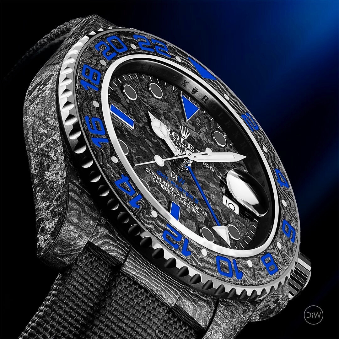 NTPT Carbon Rolex GMT Master ELECTRO 勞力士 格林尼治型 DiW | WORLDTIMER