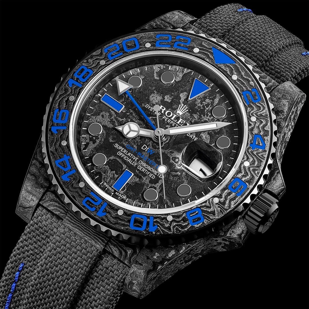 NTPT Carbon Rolex GMT Master ELECTRO 勞力士 格林尼治型 DiW | WORLDTIMER