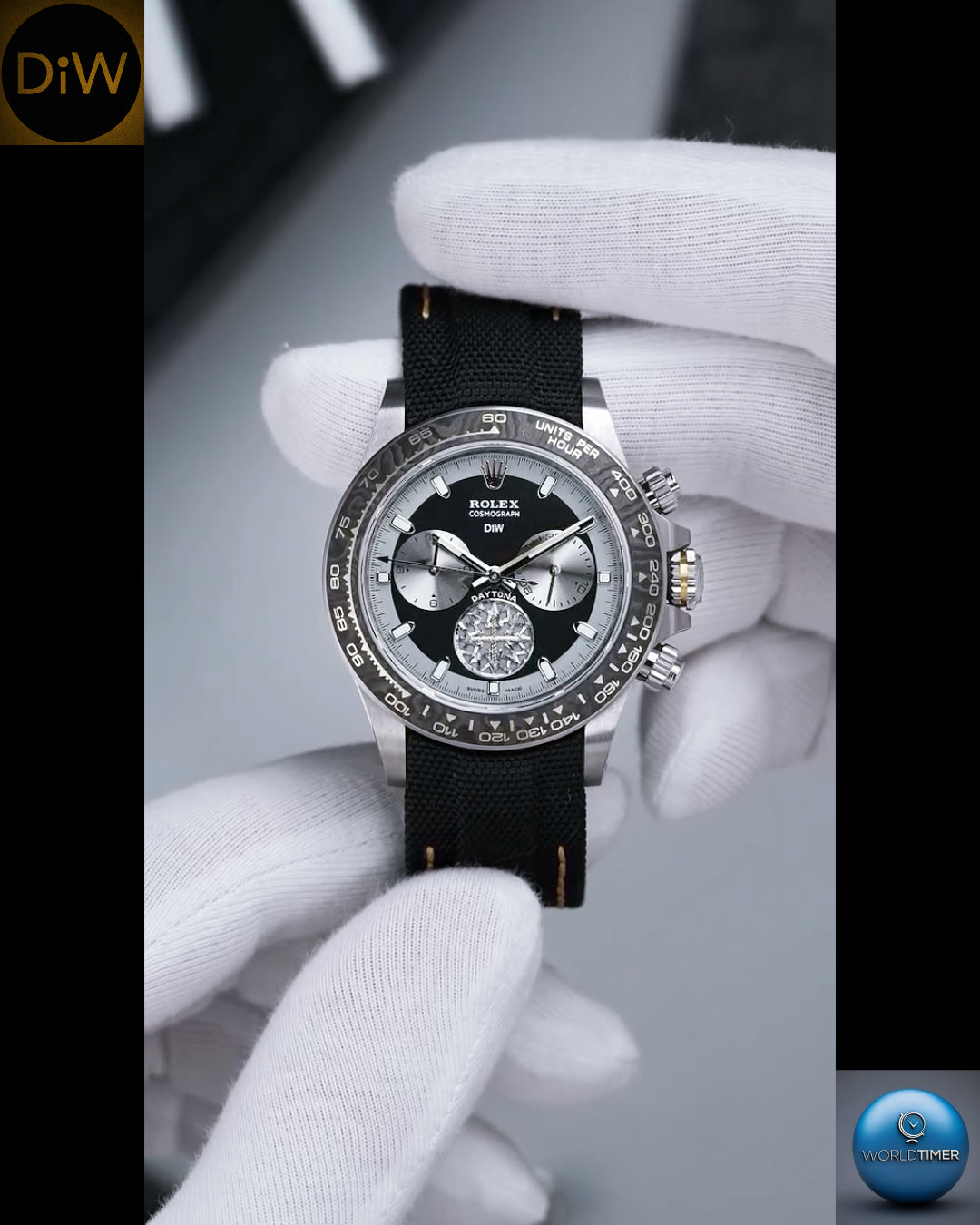 DiW Rolex Titanium Daytona | DiW 勞力士 鈦金屬 地通拿 EXCEPTIONAL UNIQUE | WORLDTIMER
