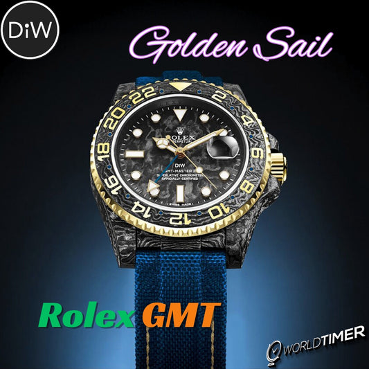 DiW Rolex GMT Master II "GOLDEN SAIL" (Retail: €45 990)