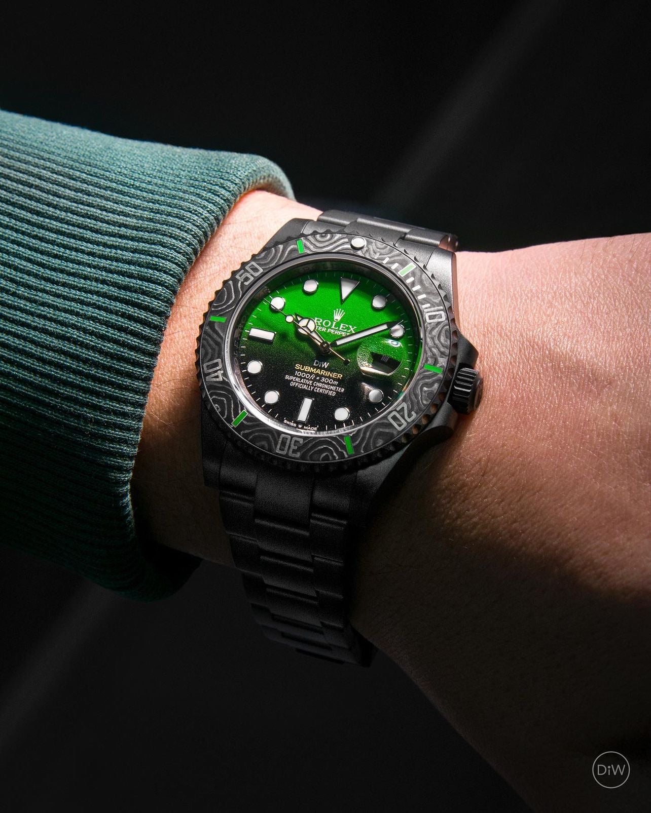 Rolex DiW Submariner PARAKEET 勞力士水鬼 | WORLDTIMER