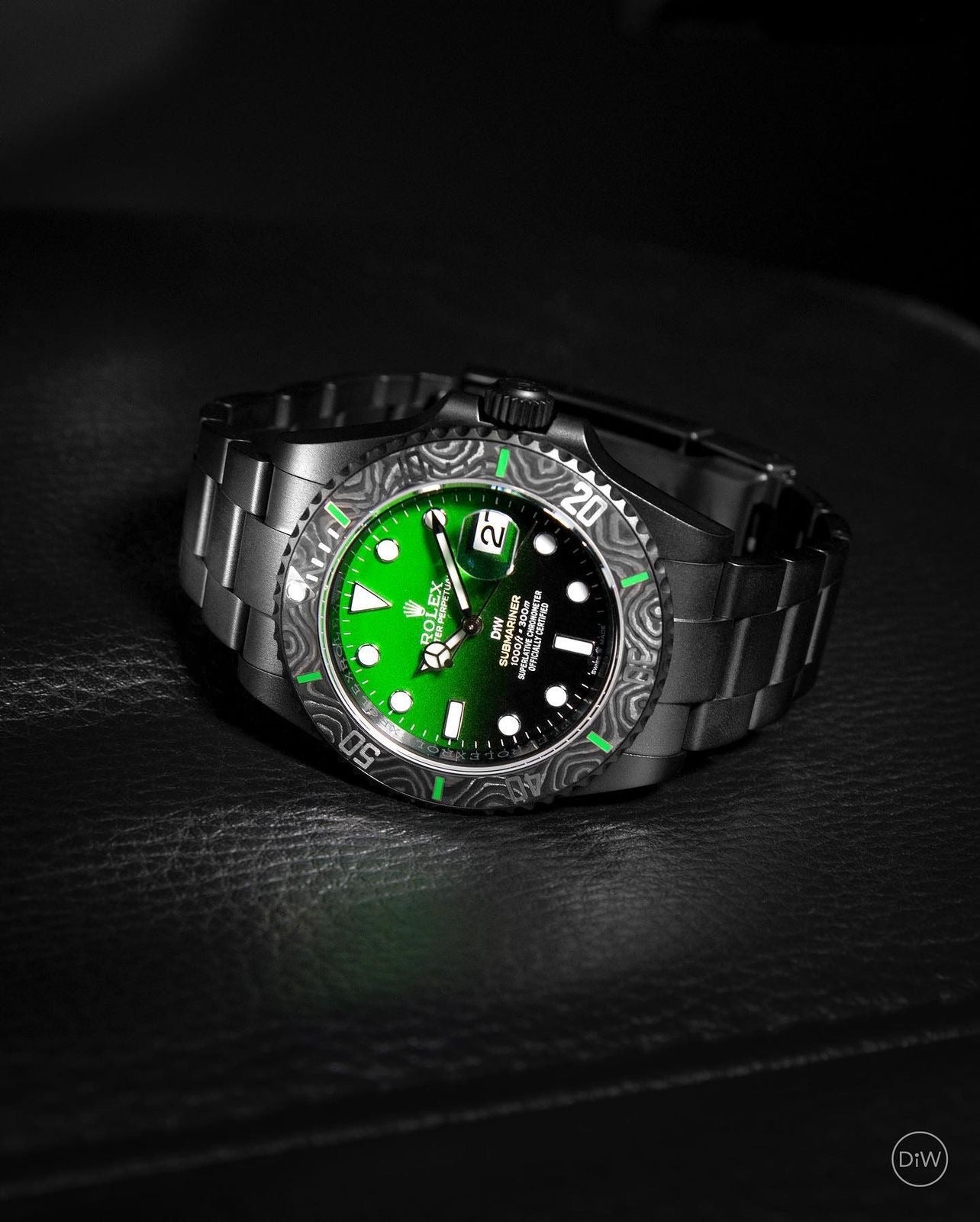 Rolex DiW Submariner PARAKEET 勞力士水鬼 | WORLDTIMER