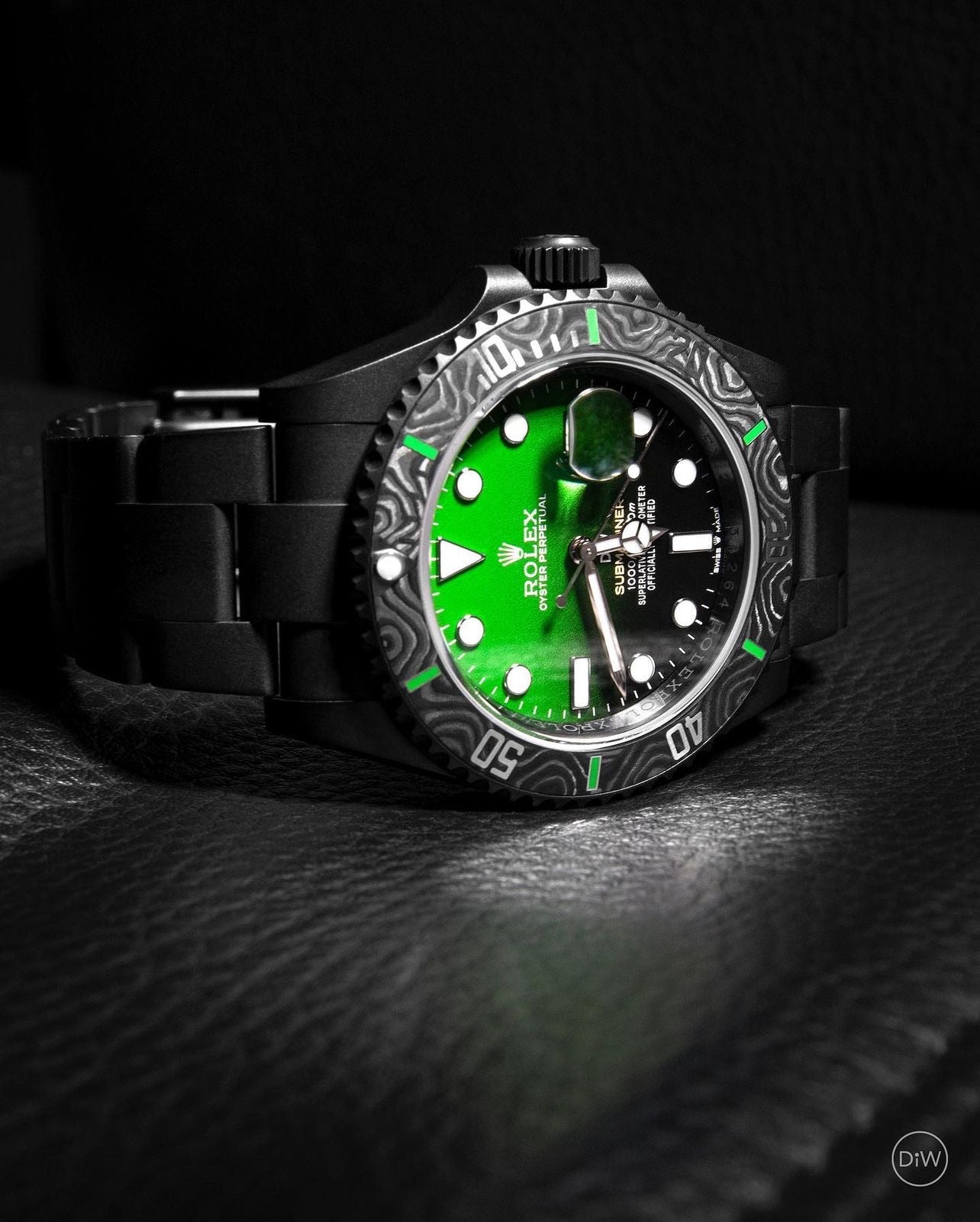 Rolex DiW Submariner PARAKEET 勞力士水鬼 | WORLDTIMER