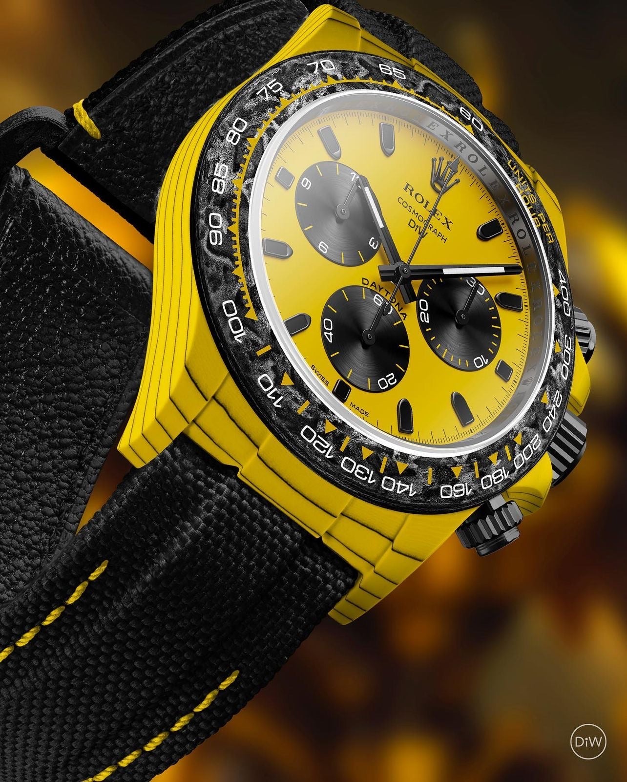 Rolex DiW Daytona BUMBLEBEE | WORLDTIMER