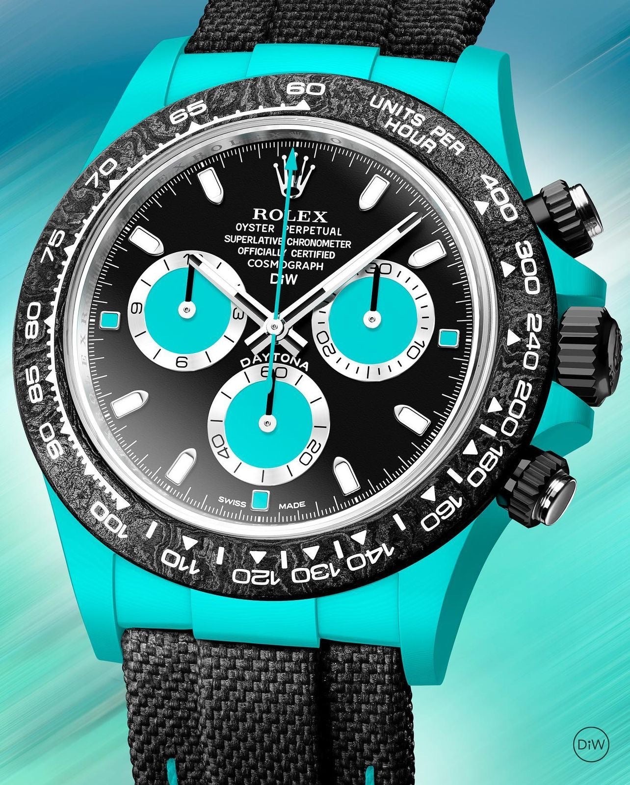 Rolex DiW Daytona CELESTE 勞力士地通拿 DiW | WORLDTIMER