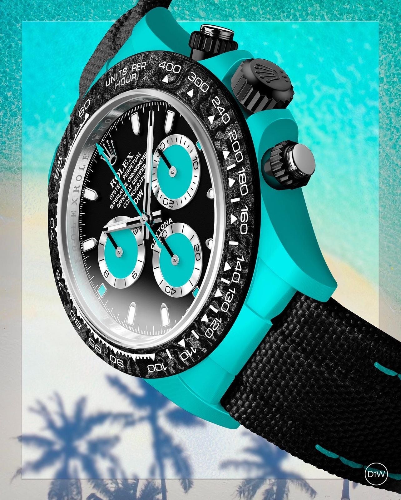 Rolex DiW Daytona CELESTE 勞力士地通拿 DiW | WORLDTIMER
