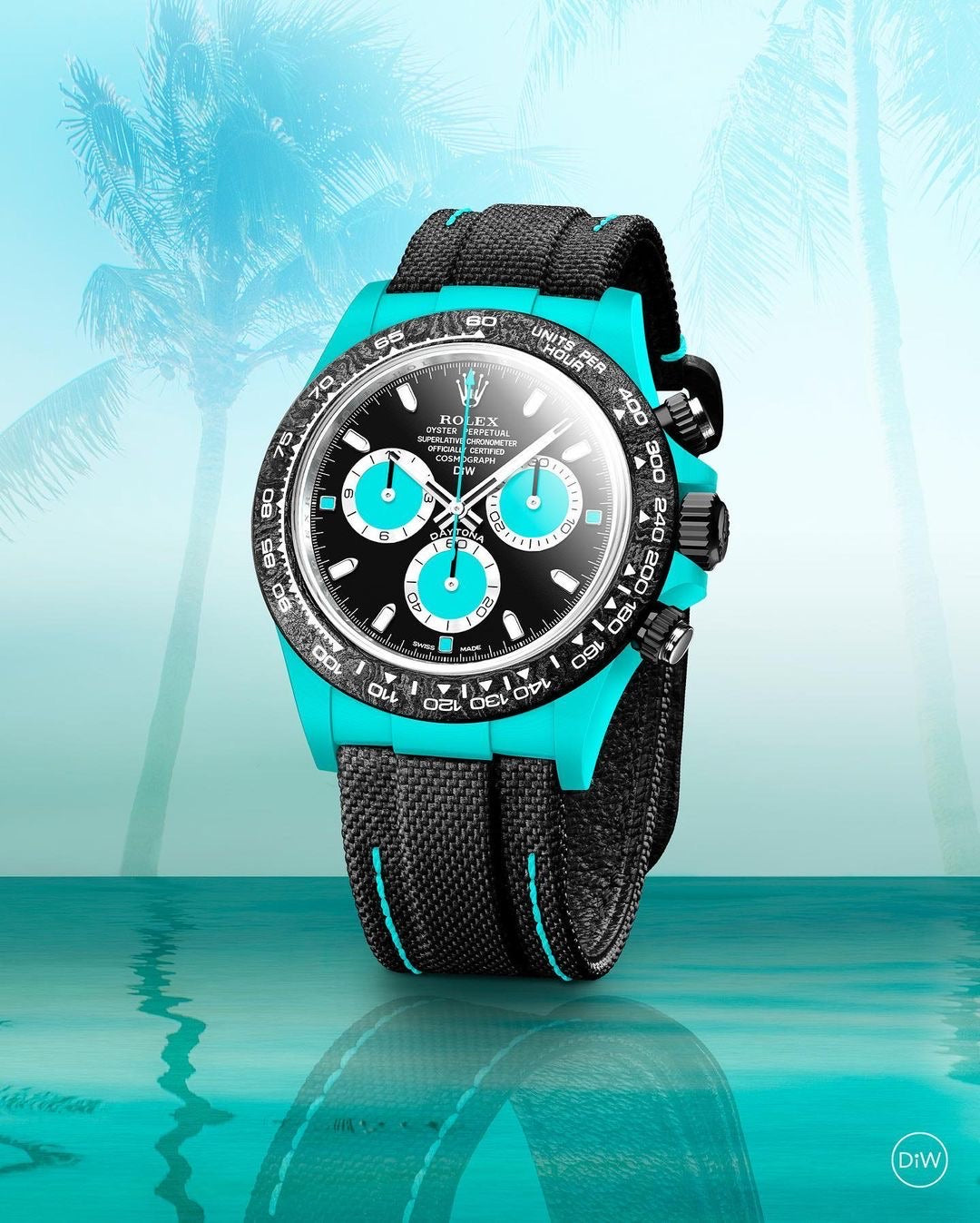 Rolex DiW Daytona CELESTE 勞力士地通拿 DiW | WORLDTIMER