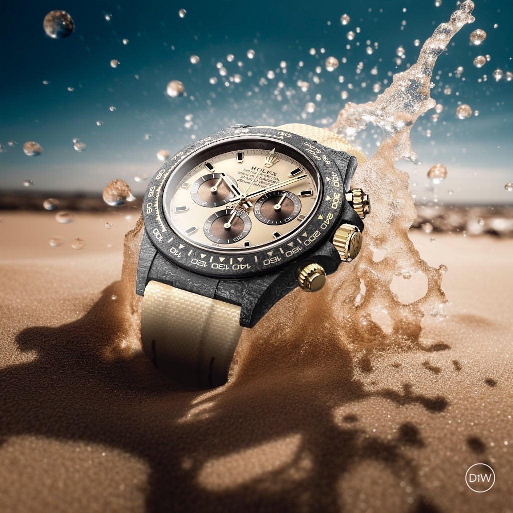 Rolex DiW Daytona DESERT EAGLE CARBON 碳纤 劳力士迪通拿 | WORLDTIMER