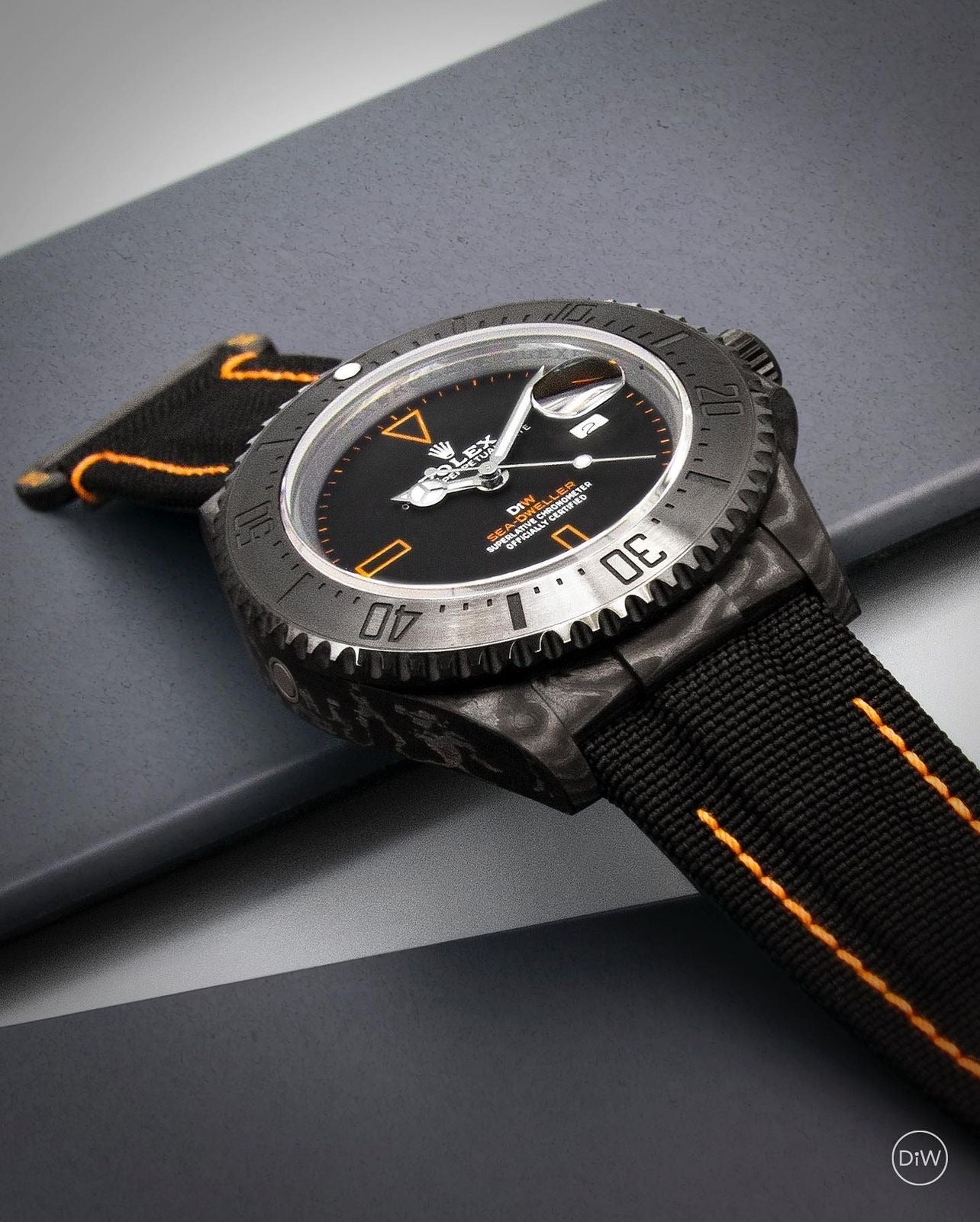 NTPT Carbon DiW Rolex Sea Dweller ATOM 勞力士 海使型 DiW | WORLDTIMER